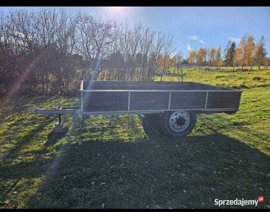 Przyczepa do ciągnika sprzedam