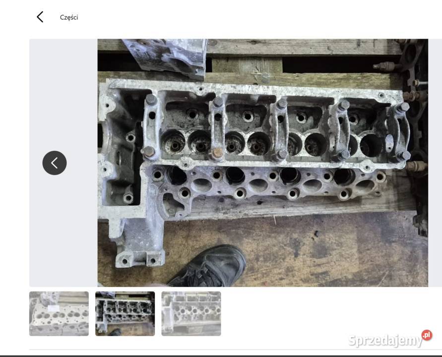 głowicA mercedes w124 25 d R 601 016 13 01 Głowice cylindrów Turek