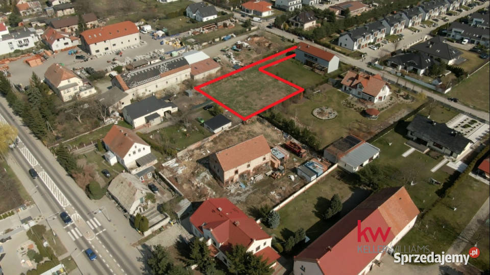 Grunt do sprzedania 1442m2 Domasław Kwiatowa dolnośląskie