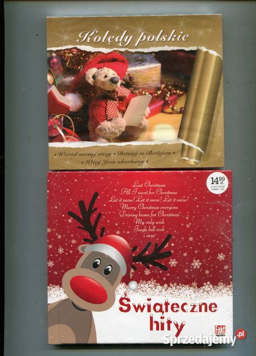 Kolędy polskie Świąteczne hity 2 Płyty CD Płyty i kasety zachodniopomorskie Szczecin