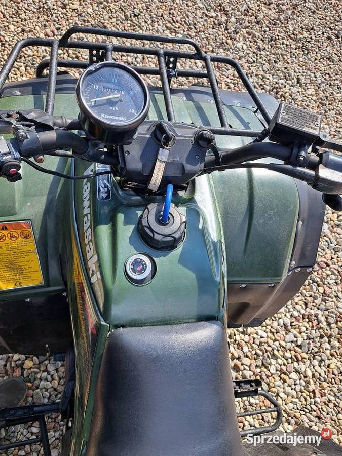 Quad kawasaki klf300 4x4 wyciagarka Korycin