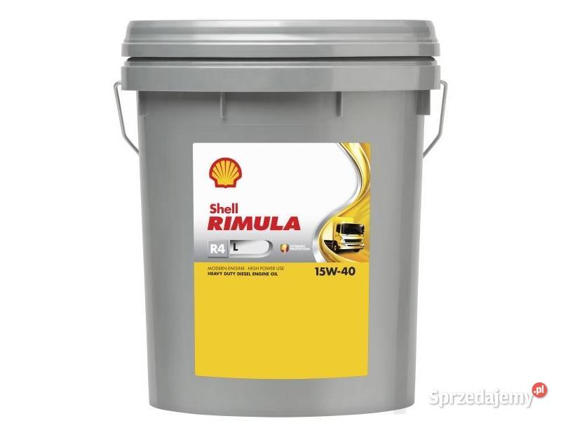 Olej silnikowy Shell Rimula R4 L 20L 15W40 Sokółka