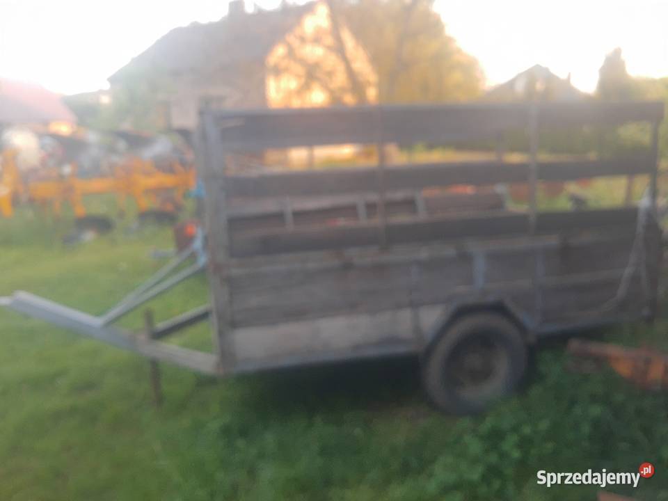 Przyczepka rolnicza nieuszkodzony Sieradz