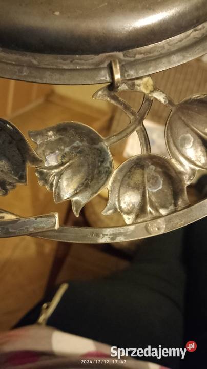 Patera Hefra Tulipany lata 70 Nakło nad Notecią