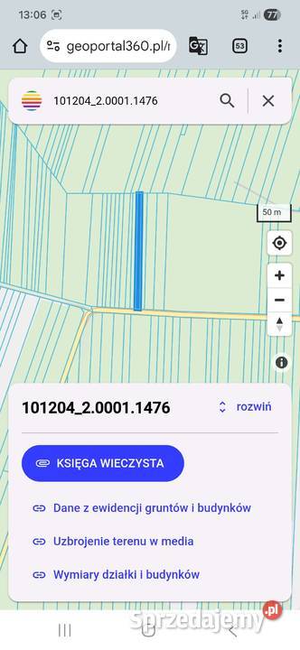 Sprzedam działkę rolną i działki leśne 5zł/m2 Radomsko sprzedam