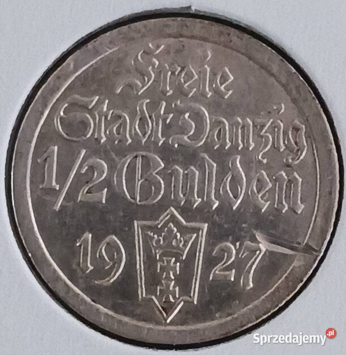 12 Guldena 1927 WMGdańsk około mennicze rzadkość Konin sprzedam