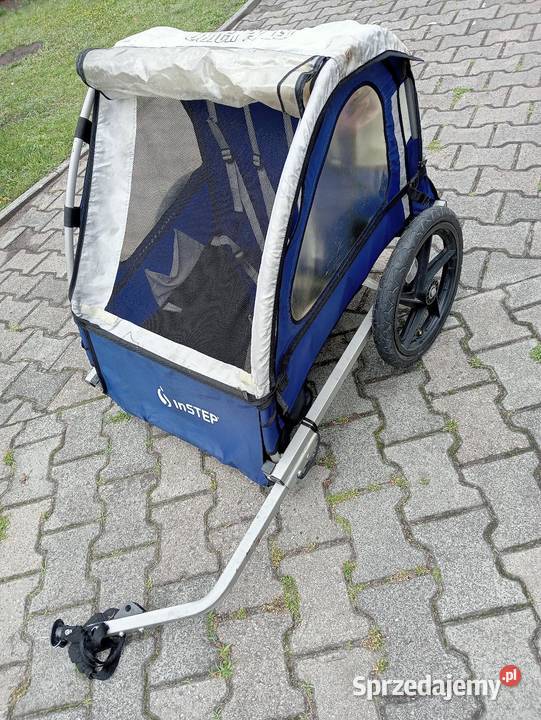 Przyczepka rowerowa dzieci do transportu pieska