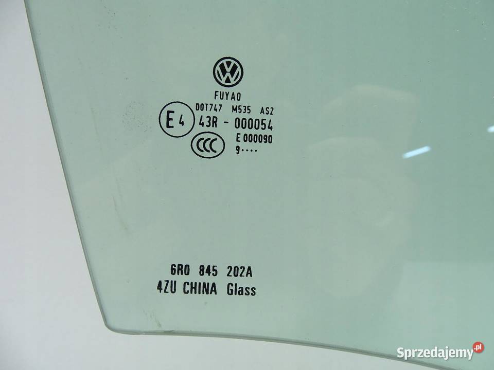 SZYBA DRZWI PRAWA PRAWY PRZÓD PRZEDNIA VW POLO V osobowe