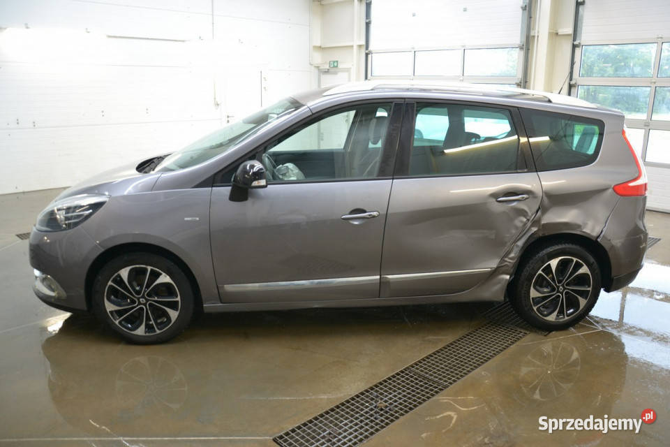 Renault Grand Scenic 12 turbo benzyna 130 BOSE szary małopolskie