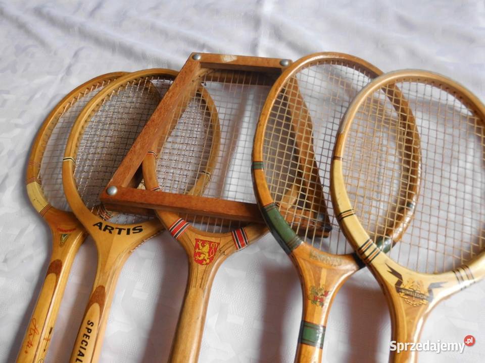 Kolekcionerskie drewno rakiety z lat 194050 w mazowieckie Warszawa