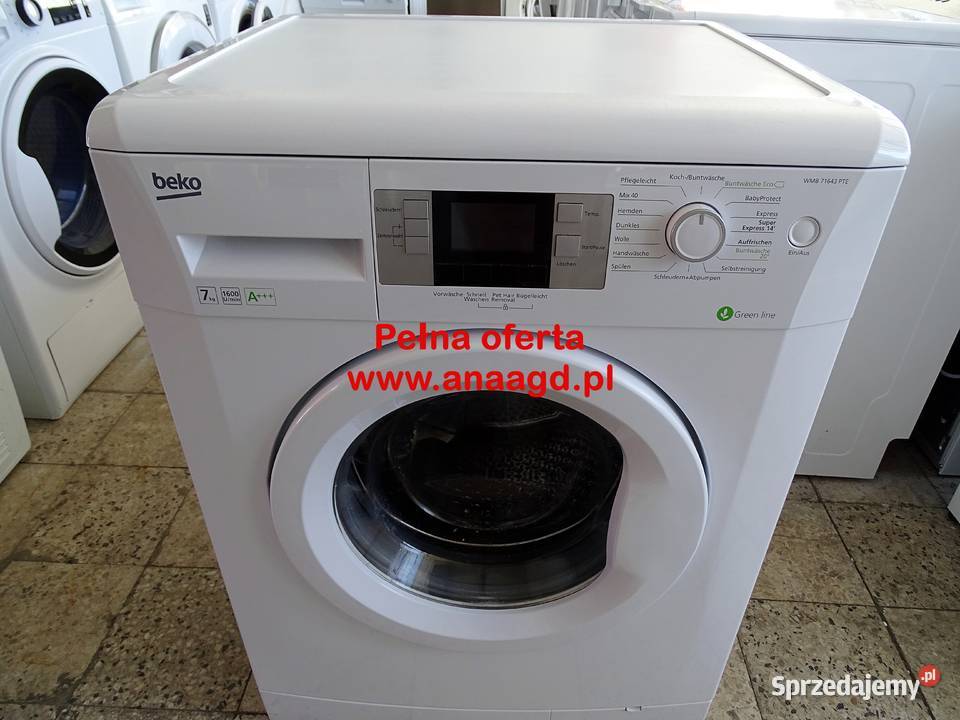 Pralka BEKO WMB 71643PTE A 7 GWARANCJA DUŻY AGD Goleniów