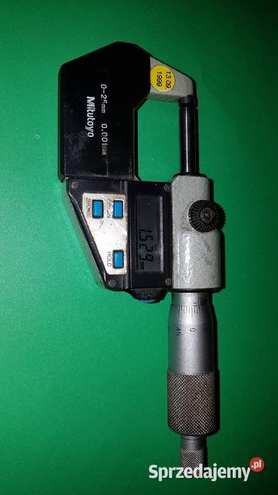 Mitutoyo Mikrometr elektroniczny cyfrowy 025 Królowa Wola sprzedam