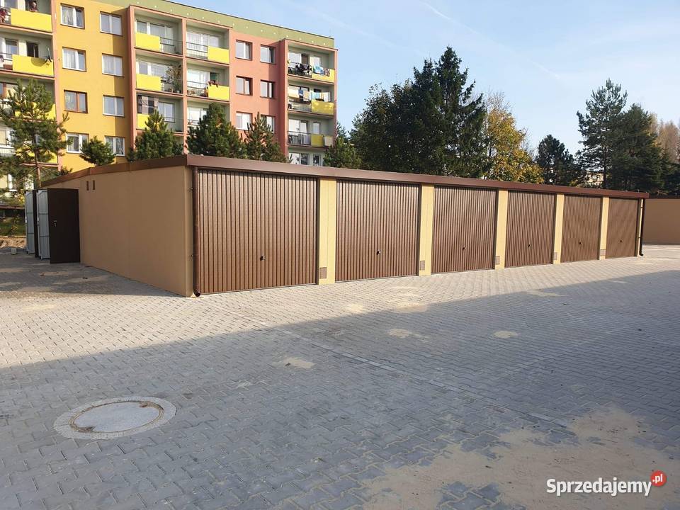 Garaze tynkowane BudGar PREMIUM Garaż tynkowany samodzielny Katowice sprzedam
