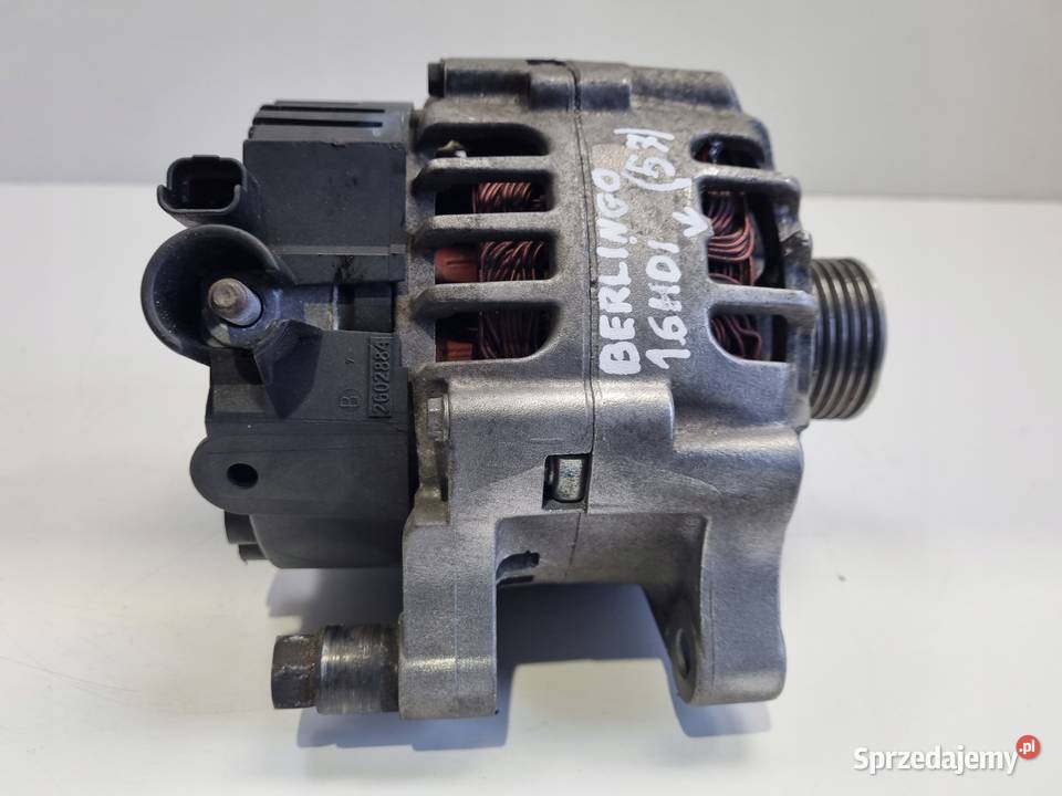 ALTERNATOR Peugeot 206 16 16V 9649611780 valeo lubelskie Rudka sprzedam