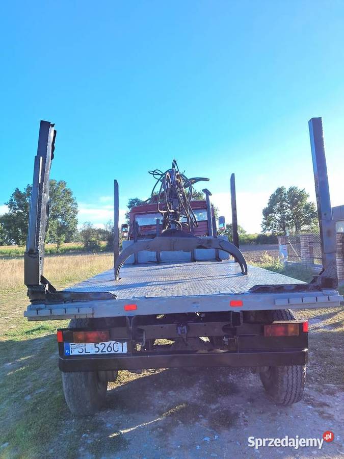 STAR 266 HDS DZWIG ŻURAW DO DREWNA LASU 6X6 1142 Dźwigi samochodowe Gorzów Wielkopolski sprzedam