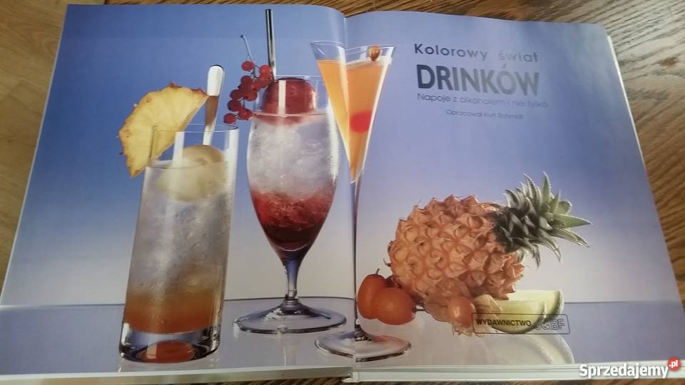książka poradnik podręcznik leksykon drinków Rok wydania 2000 świętokrzyskie