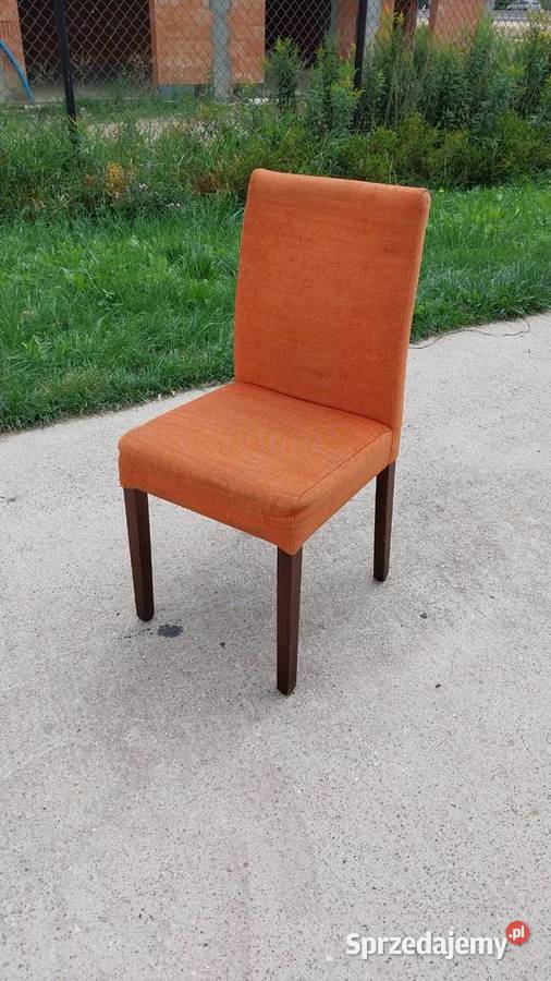 Zestaw Krzeseł w Kolorze Pomarańczowym 25 mazowieckie Kazuń Polski