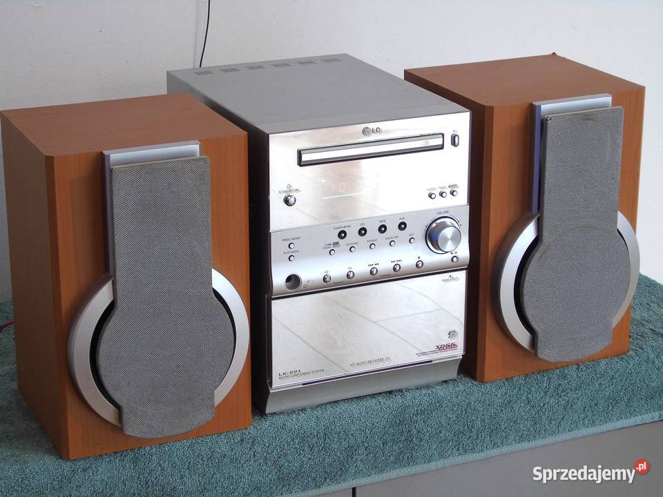 Wieża stereo LG LX221D kolumny WYSYŁKA Jasło