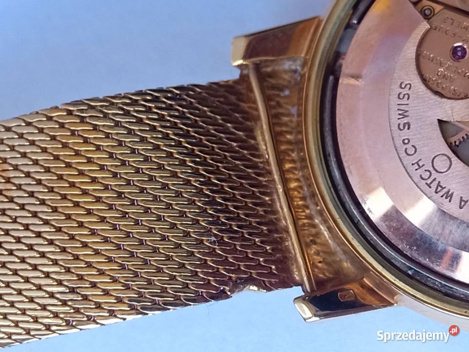 Zegarek szwajcarski OMEGA Constellation ze złota Męskie Wagowo