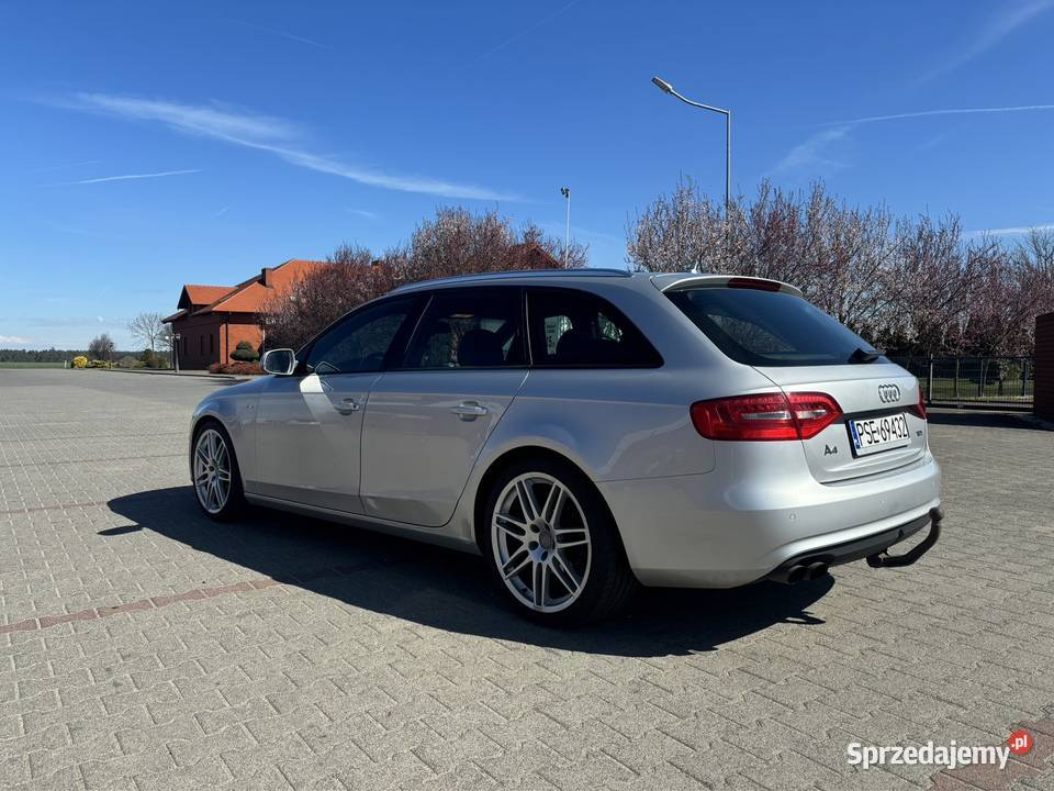 Audi A4 B8 SLine 20 TDI 177 Panorama BiXenon Książ Wielkopolski