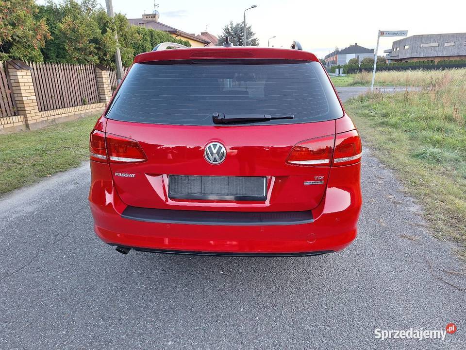 VOLKSWAGEN PASSAT B7 16 TDI KOMBI 2011 R 318800km lubelskie Biała Podlaska sprzedam