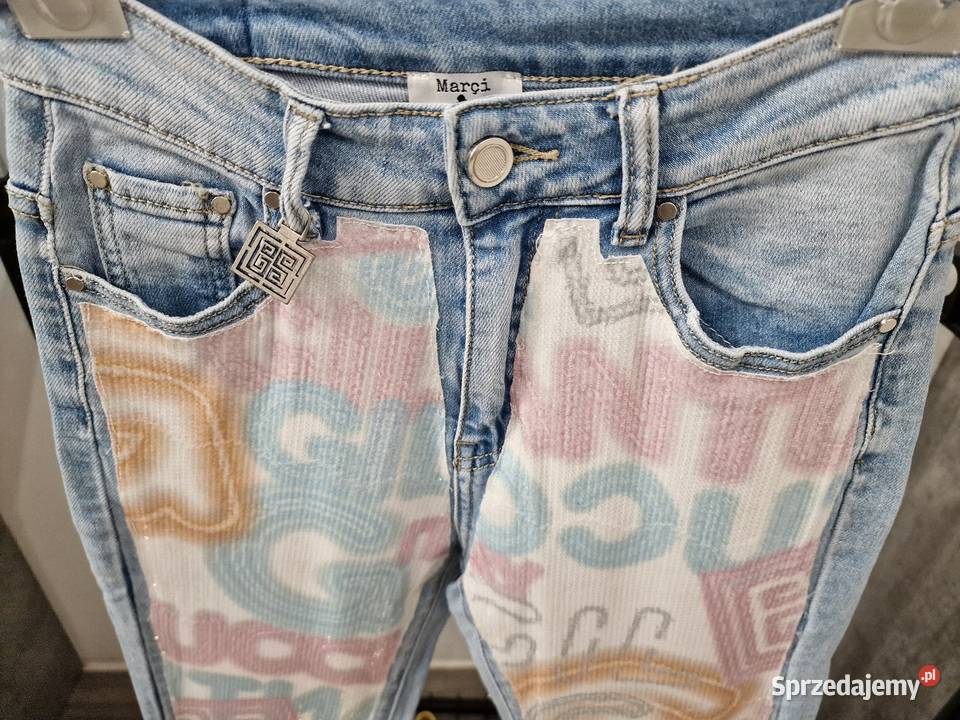 Spodnie Jeans Gil Santucci Koszula komplet XS S Moda i Styl śląskie Żywiec