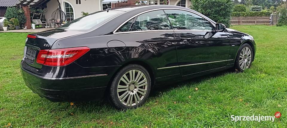 Mercedes E 250 CGI Coupe BlueEFFICIENCY lubuskie Zielona Góra