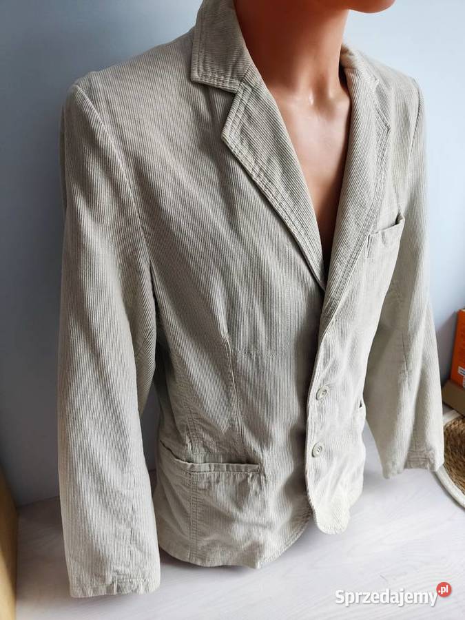 Marynarka sztruksowa Carry męska beżowa Głuchołazy