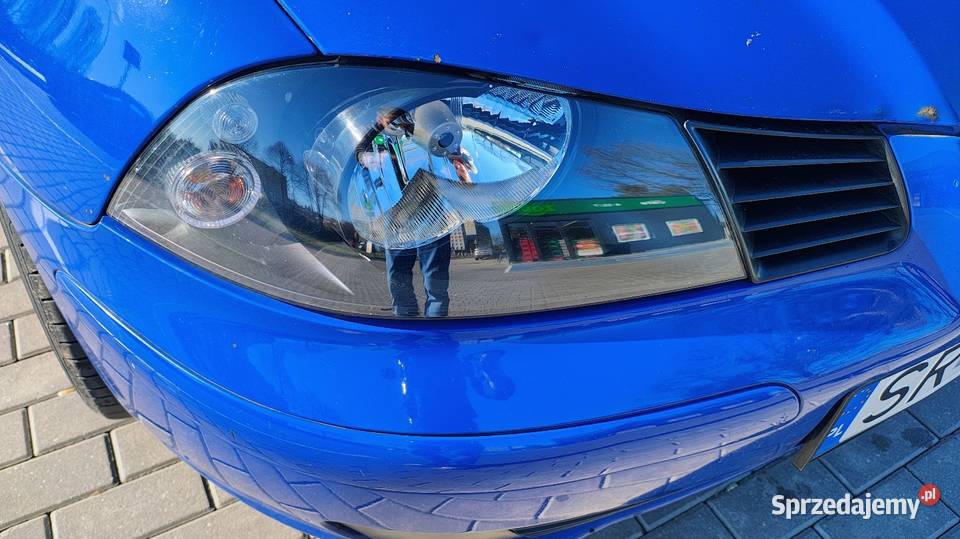 Seat ibiza 19 TDI 2002 r niebieski Rybnik