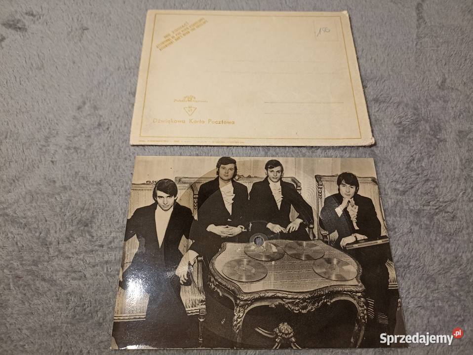 Pocztówka dźwiękowaPocztówka kartka dźwiękowa Kraków