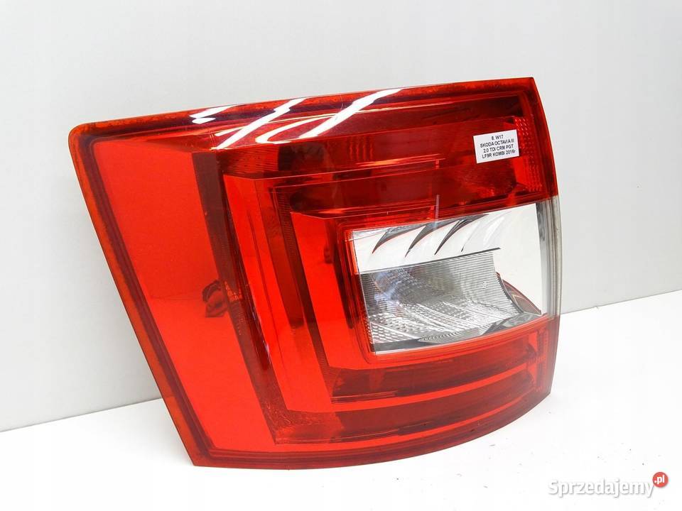 LAMPA LEWY TYŁ LEWA TYLNA SKODA OCTAVIA III 5E osobowe