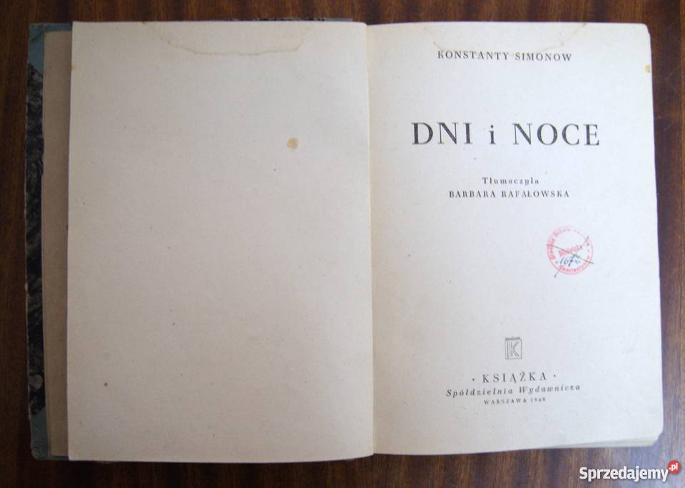 Konstanty Simonow Dni i noce 1948