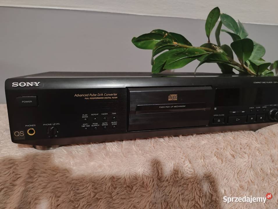 Odtwarzacz CD sony cdp xe 800 z pilotem