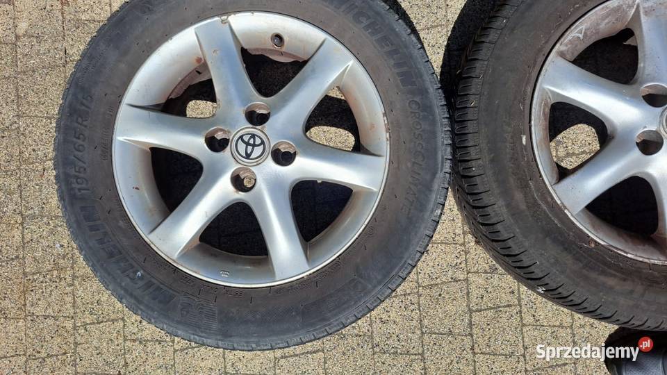 Alufelgi z Opnami Toyota Corolla e12 R15 aluminiowe Wrocław sprzedam