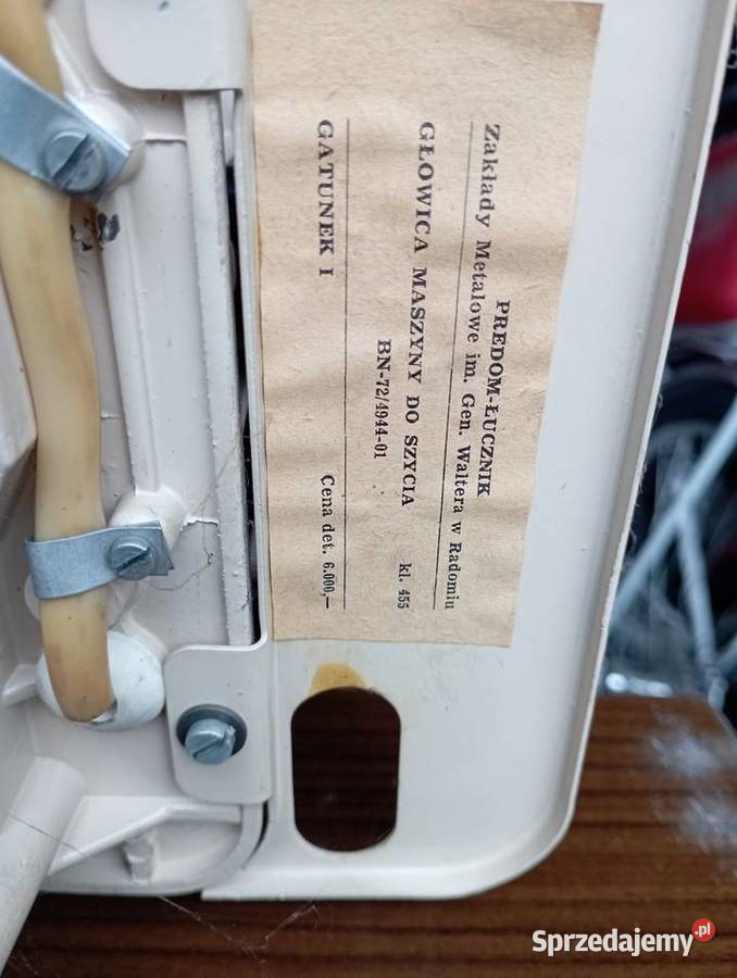 Maszyna do szycia Pozostałe wielkopolskie Piaskowo sprzedam