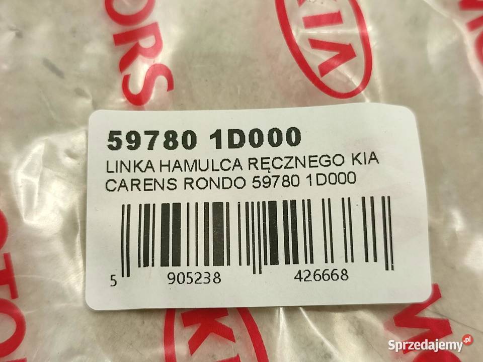 LINKA HAMULCA RĘCZNEGO KIA CARENS 20062011 sprzedam