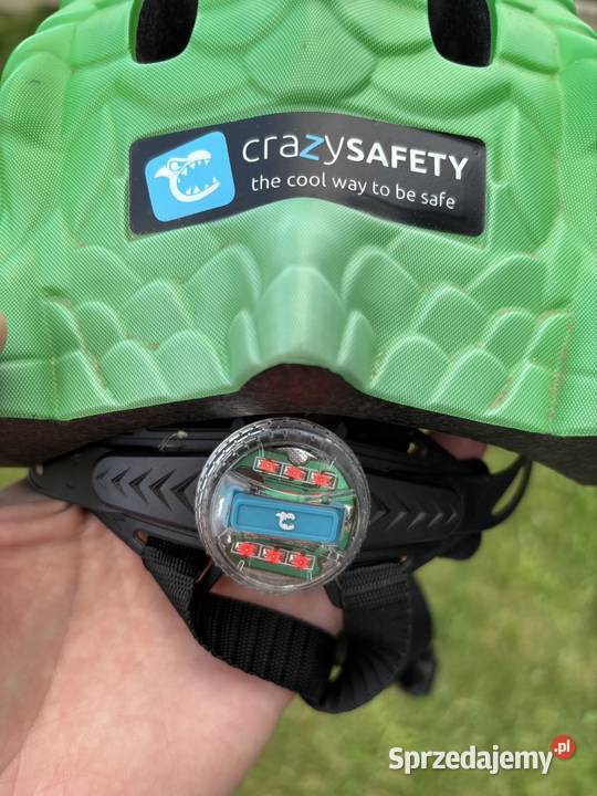 Kask Dziecięcy Rowerowy Dinozaur 4955 Zimnica