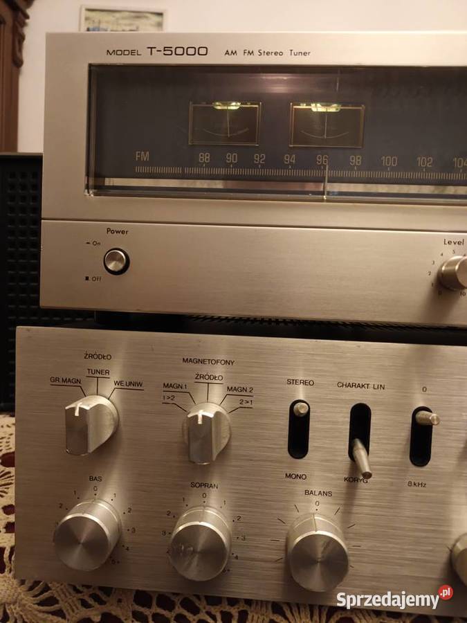 Wzmacniacz Unitra WS 503 Onkyo T 5000 śląskie Tychy