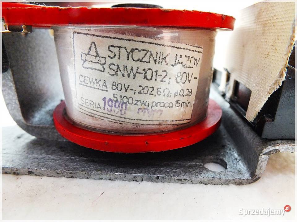 Stycznik jazdy SNW 1012 80V ORYGINAŁ z lat 90 Żary
