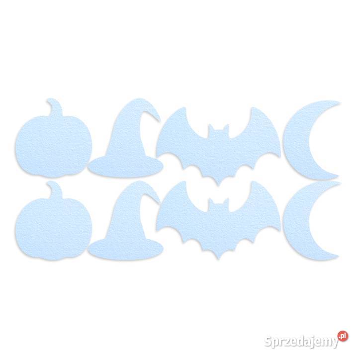 Dekoracje Halloween ze styropianu 24 8 dynie Dębna