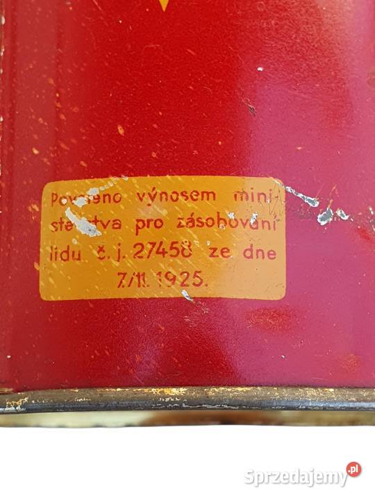 Stara przedwojenna Czechosłowacka puszka MAGGI sprzedam