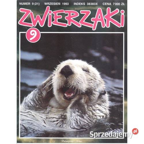 Zwierzaki 9 21 wrzesień 1993 Antykwariat śląskie sprzedam