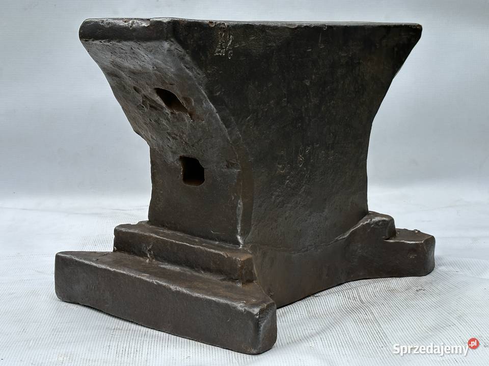 STARE KOWADŁO SYGNOWANE G L 1877 131 UNIKAT Bielawa