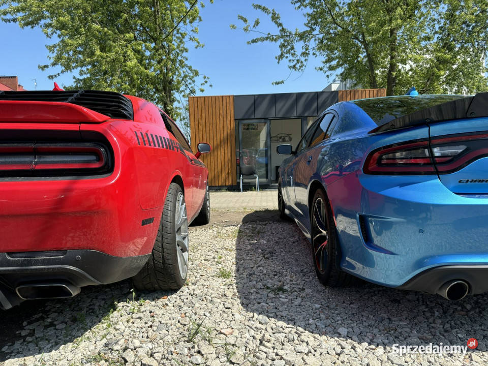 Dodge Charger Scat Pack LPG VII 2015 przyciemniane szyby Poznań
