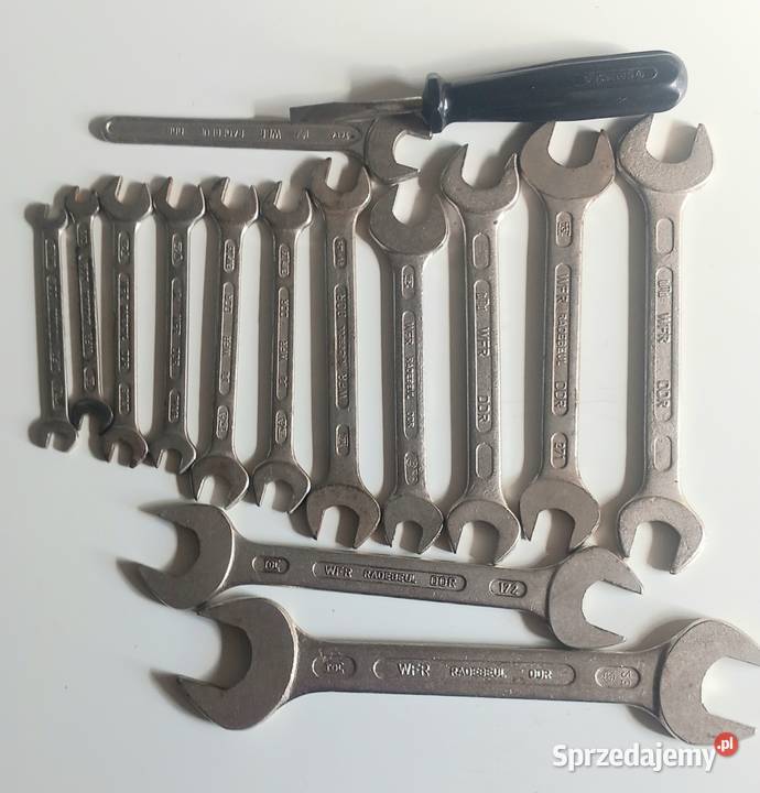 Klucze płaskie TGL DDR Pabianice