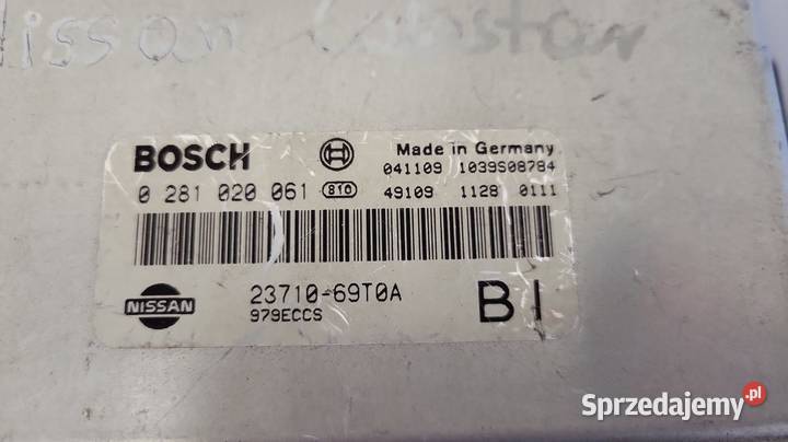 STEROWNIK SILNIKA NISSAN CABSTAR 0281020061 9906 Mojusz