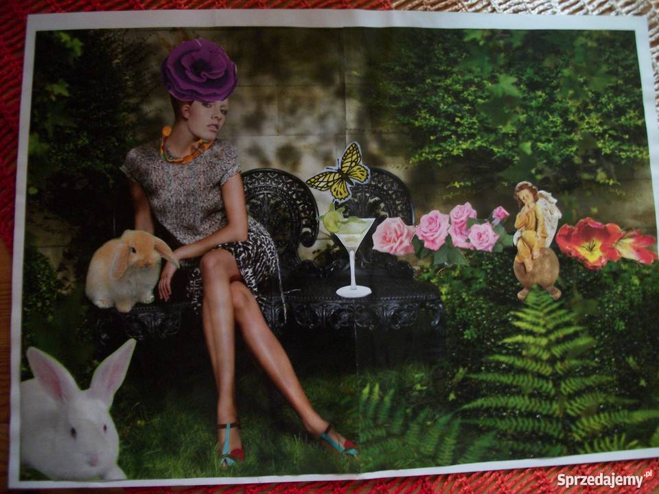 kolażZACZAROWANY OGRÓD