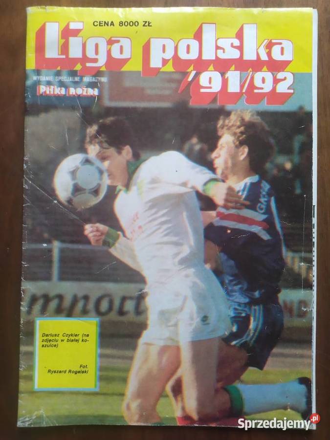 Skarb kibica liga polska jesień 1991 Czasopisma Łódź