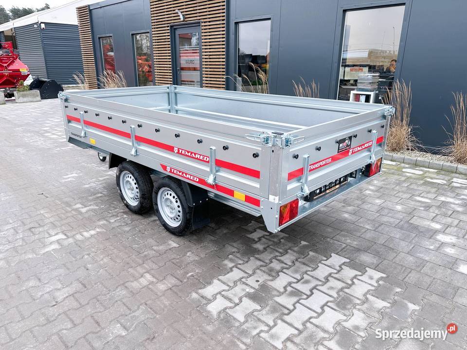 Przyczepa TEMARED TRANSPORTER 3015 DMC 750 304 wielkopolskie Cegielsko