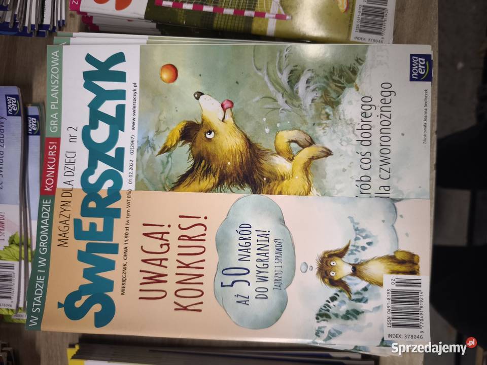 Zestaw gazet gazetek czasopism dzieci Kraków